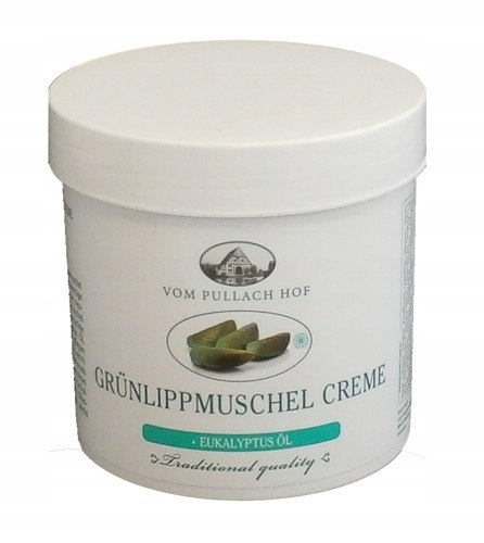 Krem omułekzielonowargowy na bóle mięśniowo-stawowe Grunlippmuschel 250 ml Krem omułekzielonowargowy na bóle mięśniowo-stawowe Grunlippmuschel 250 ml