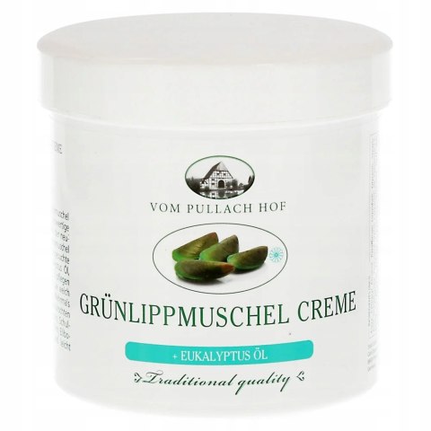 Krem omułekzielonowargowy na bóle mięśniowo-stawowe Grunlippmuschel 250 ml Krem omułekzielonowargowy na bóle mięśniowo-stawowe Grunlippmuschel 250 ml