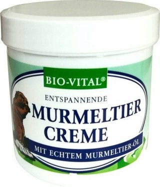 Maść a stawy, Łagodzenie Bólu- Murmeltier Creme Krem z Sadłem Świstaka