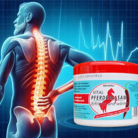 Maść końska Bio-Vital na bóle mięśniowo-stawowe 500 ml ROZGRZEWAJĄCA Maść końska Bio-Vital na bóle mięśniowo-stawowe 500 ml ROZGRZEWAJĄCA