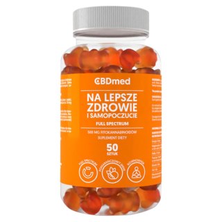 CBDmed żelki Na Lepsze Zdrowie Full Spectrum 500mg CBD 50szt