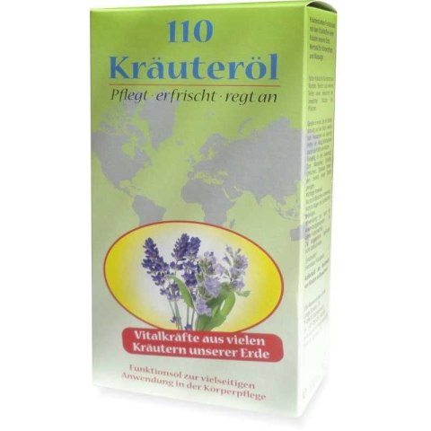 Kräuteröl 100ml-Olejek Ziołowy do Masażu, Relaks, Regeneracja, Uśmierza Ból