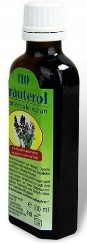 Kräuteröl 100ml-Olejek Ziołowy do Masażu, Relaks, Regeneracja, Uśmierza Ból