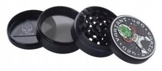 Młynek V420 Grinder WYS. KLASY METAL Crusher Kraszer do suszu CBD marihuany