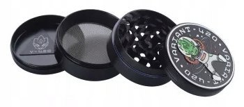 Młynek V420 Grinder WYS. KLASY METAL Crusher Kraszer do suszu CBD marihuany Młynek V420 Grinder WYS. KLASY METAL Crusher Kraszer do suszu CBD marihuany