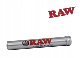 RAW Aluminum Tube Schowek pojemnik Tuba Etui na blunt CBD skręt joint CBG