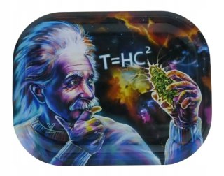Tacka EINSTEIN do skręcania palenia kręcenia zwijania jointów Taca na susz