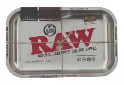 Tacka RAW do skręcania palenia kręcenia zwijania jointów Taca na marihuana
