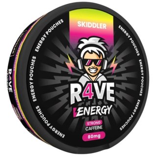 Woreczki energetyczne R4VE ENERGY Skiddler STRONG 80 mg KOFEINY