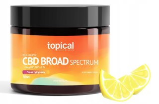 Żelki Konopne Topical z olejek olej Pure CBD relax na stres Uspokajające