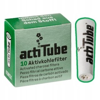 ActiTube KONIK aktywne filtry węglowe Filterki z węglem aktywnym do jointów