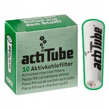 ActiTube KONIK aktywne filtry węglowe Filterki z węglem aktywnym do jointów