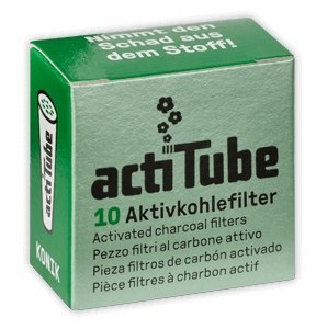 ActiTube KONIK aktywne filtry węglowe Filterki z węglem aktywnym do jointów