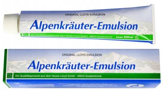 Alpenkrauter Emulsion NIEMIECKA Emulsja Maść Przeciwbólowa 200ml ORYGINAŁ