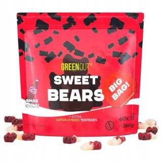 Green Out SWEET BEARS COLA BIG BAG 260g