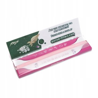 Bletki bibułki Purize PINK KS Slim PREMIUM|32 szt.