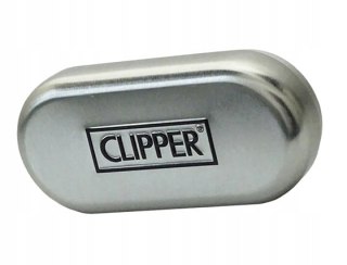 Clipper ORYGINALNA zapalniczka METALOWA gazowa AMSTERDAM Pudełko na Prezent