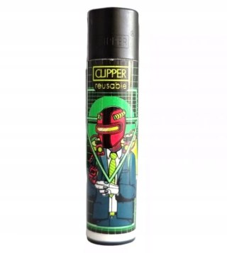 Clipper ORYGINALNA zapalniczka gazowa ROBOTS