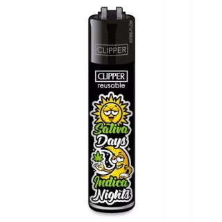 Clipper ORYGINALNA zapalniczka gazowa do bonga 3000 zapaleń 420