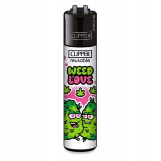 Clipper ORYGINALNA zapalniczka gazowa do bonga 3000 zapaleń 420