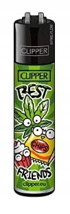 Clipper ORYGINALNA zapalniczka gazowa do bonga 3000 zapaleń BEST FRIENDS