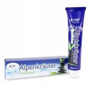Emulsja z ziół alpejskich, Alpenkrauter emulsion Pullach Hof, 200ml