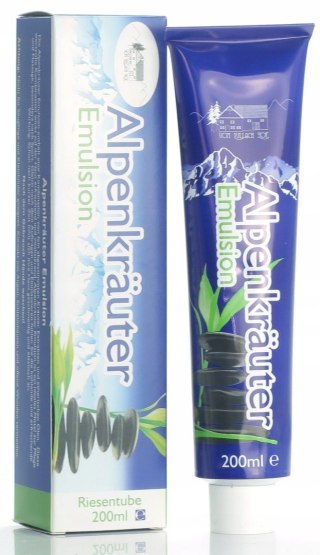 Emulsja z ziół alpejskich, Alpenkrauter emulsion Pullach Hof, 200ml