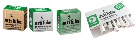 Filtry węglowe ActiTube 6 mm 50 szt. Filtry węglowe ActiTube 6 mm 50 szt.