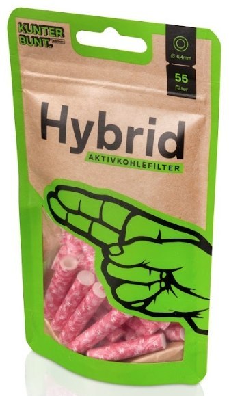 HYBRID SUPREME Aktywne filterki węglowe Filtry z węglem aktywnym 55 szt. HYBRID SUPREME Aktywne filterki węglowe Filtry z węglem aktywnym 55 szt.