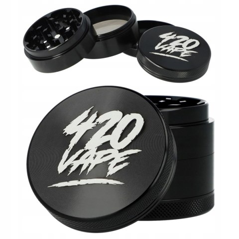 Młynek do susz CBD 420VAPE anodowane aluminium grinder kraszer crusher Młynek do susz CBD 420VAPE anodowane aluminium grinder kraszer crusher