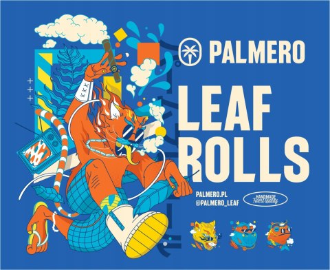 Palmero MINI Gotowy joint PREMIUM Bletki bibułki z liścia palmowego