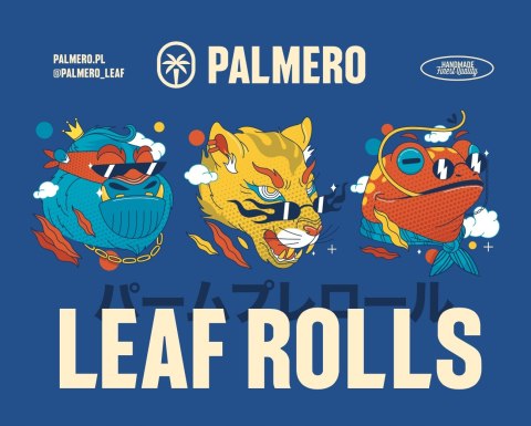 Palmero MINI Gotowy joint PREMIUM Bletki bibułki z liścia palmowego