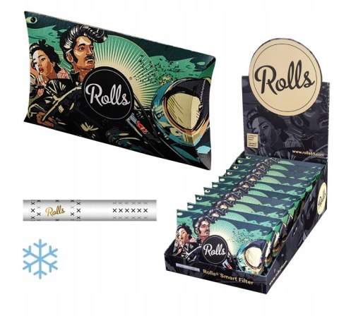 Rolls REGULAR Aktywne filterki węglowe Filtry do jointów papierosów 60 szt. Rolls REGULAR Aktywne filterki węglowe Filtry do jointów papierosów 60 szt.