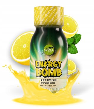 SpaceOut ENERGY BOMB Unc. Green Hemp Shot Space Out Olej konopny Olejek CBD