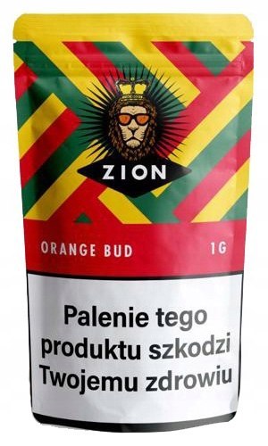 Susz konopny CBD Zion ORANGE BUD Marihuana Haze Weed Zioło 1G