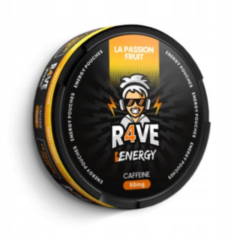 Woreczki Kofeinowe R4VE Energy 50mg Caffeine Minty Berry Woreczki Kofeinowe R4VE Energy 50mg Caffeine Minty Berry