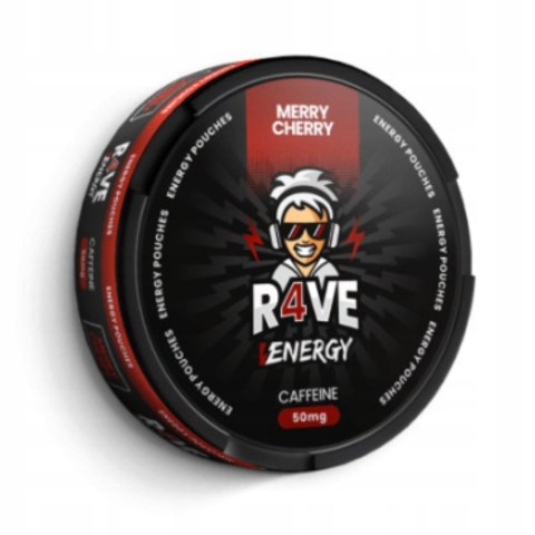 Woreczki Kofeinowe R4VE Energy 50mg Caffeine Minty Berry Woreczki Kofeinowe R4VE Energy 50mg Caffeine Minty Berry