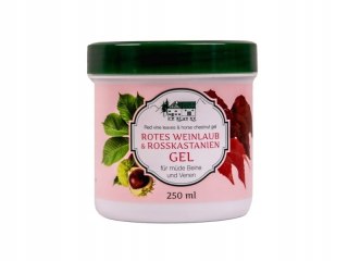 Żel z Liści Winogron i Kasztanowca Na Żylaki 250ml Niemiecka maść