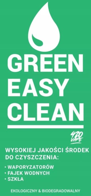 420 VAPE Green Easy Clean środek do czyszczenia waporyzatorów bonga 500ml