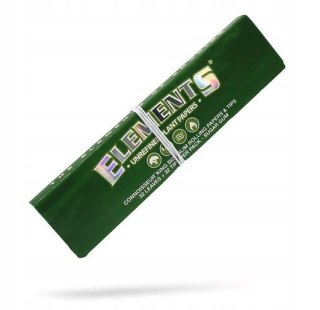Bletki Elements GREEN Ultra cienkie Bibułki King Size SLIM 32 szt.
