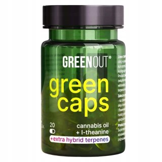Kapsułki konopne Green Out Green Caps + Terpeny Dutch Therapy